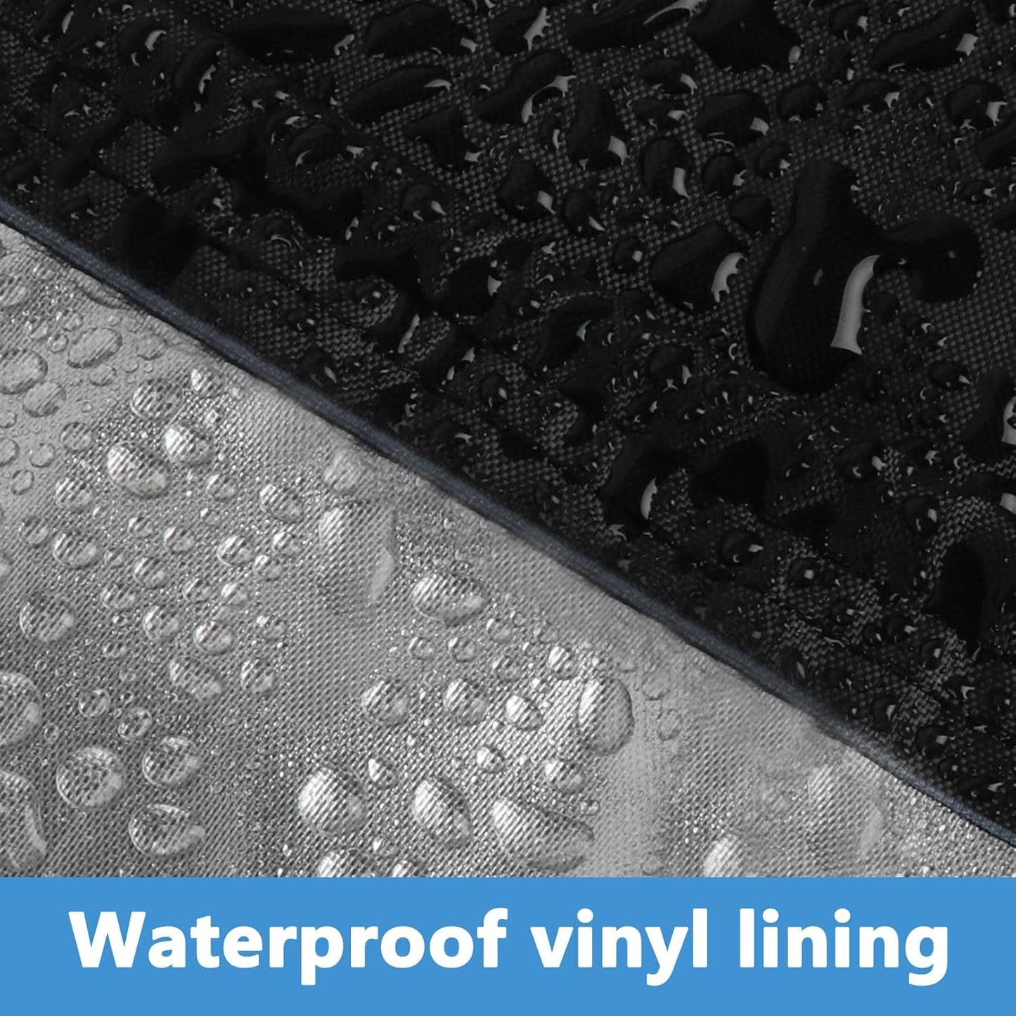 Flat Top Grill Cover Waterproof for Royal Gourmet 8-Burner Gas Grill with Side Tables Down, Weatherproof Cover for Protecting BBQ Grill/Propane Griddle/Outdoor Grill