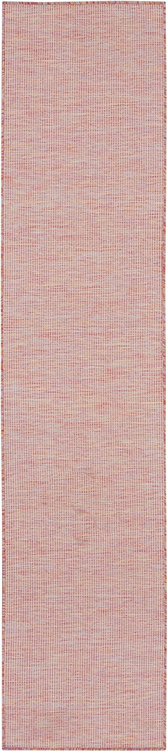Nourison Home Positano Indoor/Outdoor Rainbow 2'2" x 12' Area Rug, Easy Cleaning, Non Shedding, Bed Room, Living Room, Dining Room, Backyard, Deck, Patio (2x12)