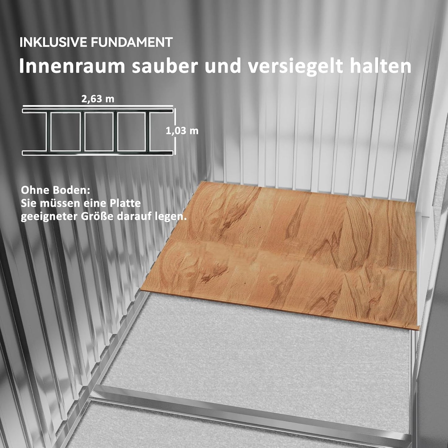 Outsunny 9' x 6' Outdoor Storage Shed, Garden Tool Metal Shed with Foundation Kit, Double Lockable Door, Air Vents and Sloping Roof, for Backyard, Patio, Lawn, Dark Gray