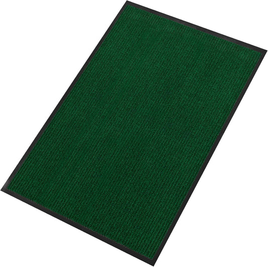 Profile Rubber Door Mat, 47x31inch, Heavy Duty, Entrance Doormat, Indoor and Outdoor, Waterproof, Easy Clean Shoe Scraper, Home Rug Welcome Mats for Entryway, Patio, Porch, Green
