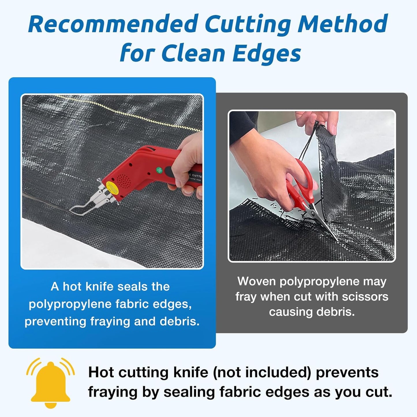 8ft x100ft Black Weed Barrier Landscape Premium Fabric-Heavy Duty Woven Ground Cloth with Superior Permeability Weed Control Convenient Design