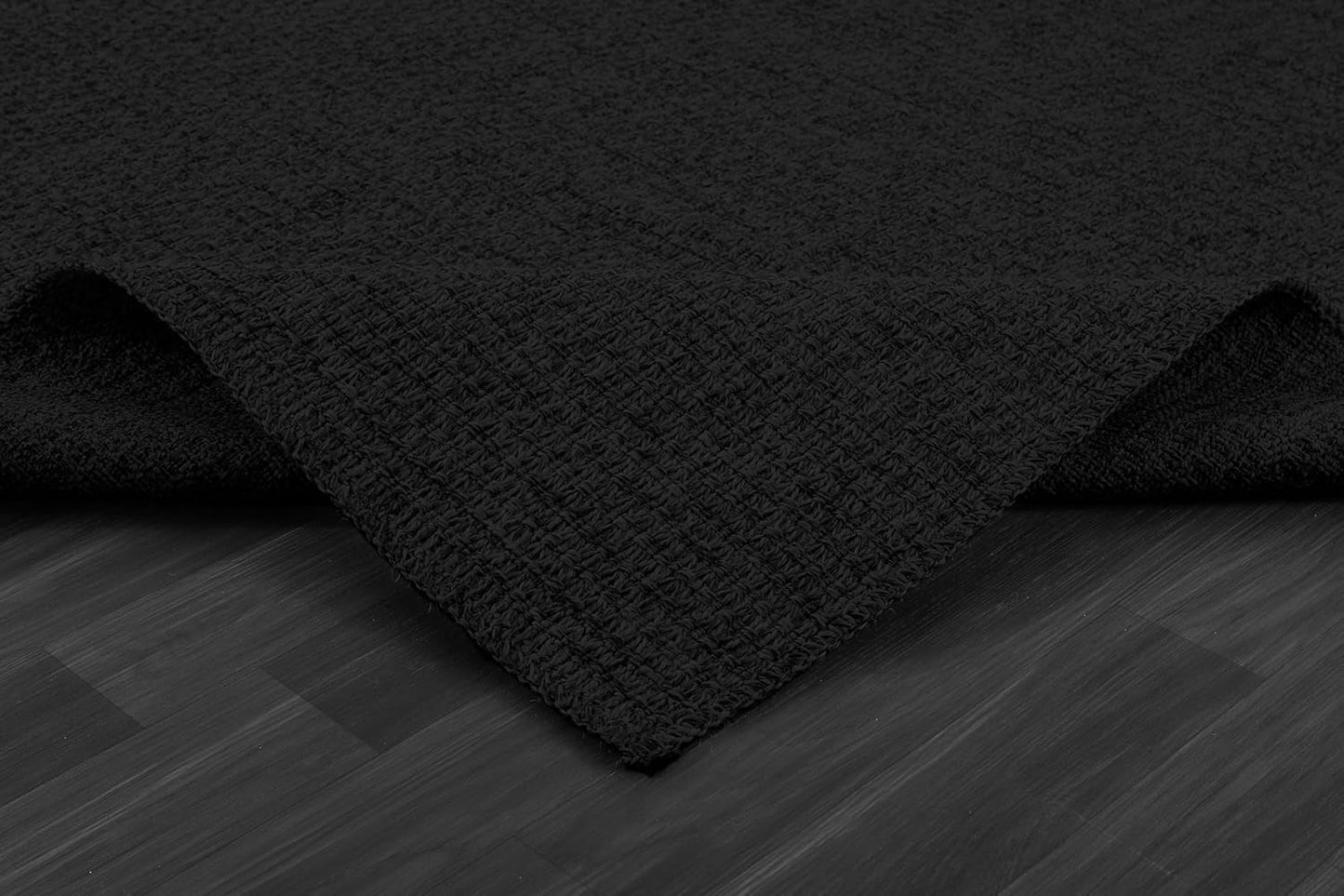 Easy Jute Rug 4x6 Indoor Outdoor Natural Rugs Solid Fiber Rug Woven Area Rug Boho Easy Clean Inside Carpet for Living Room Bedroom Dining Room Hallway or Outdoor Patio Porch (4 X 6 Dark Grey)