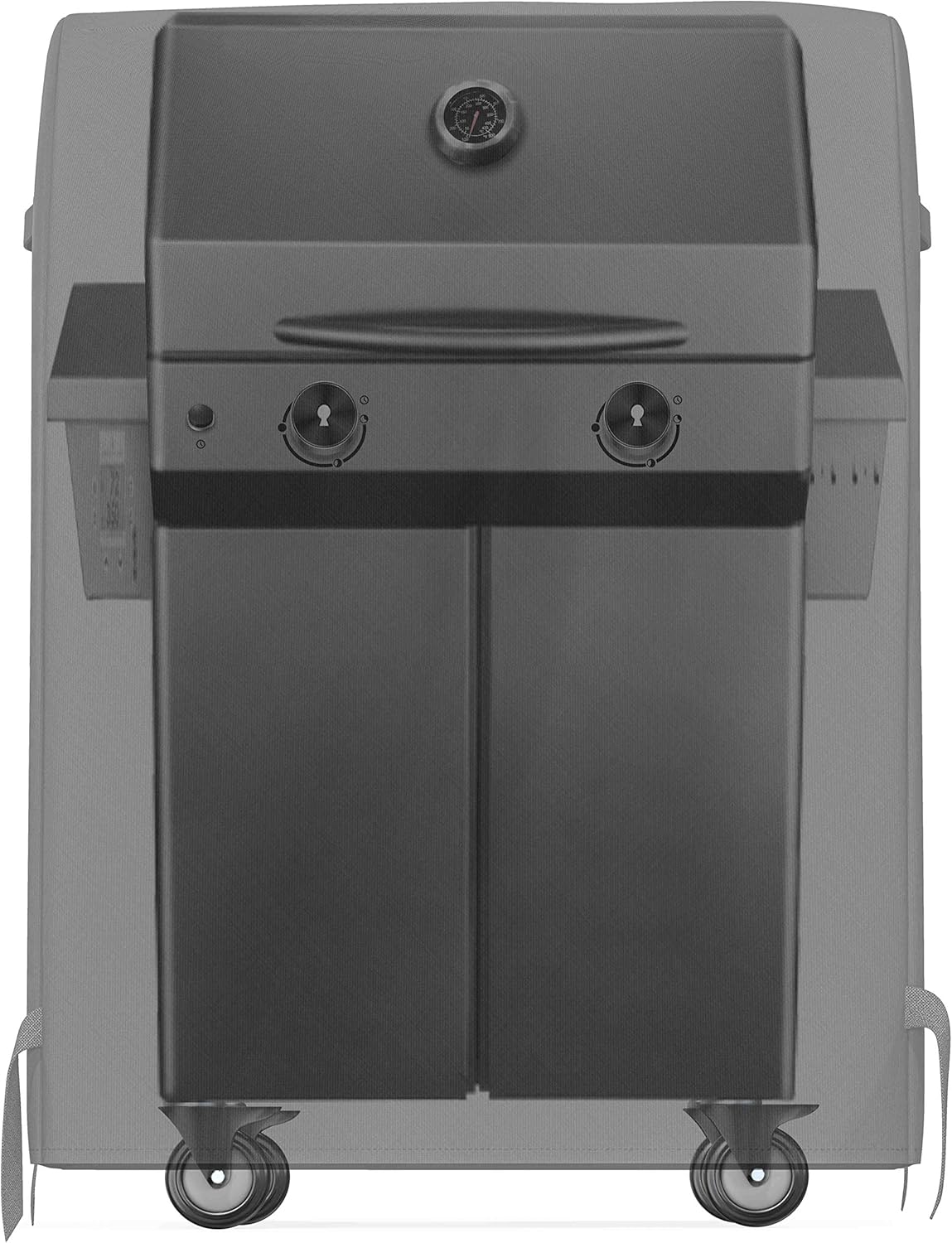 Simple Houseware 32 in. Waterproof Heavy Duty Gas BBQ Grill Cover, Weather-Resistant Polyester