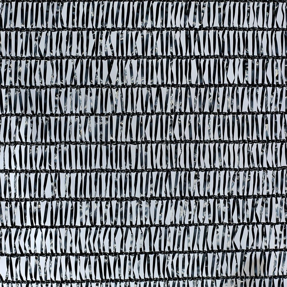 Agfabric 40% Sunblock Shade Cloth Cover with Clips for Plants 6’ X 20’, Black