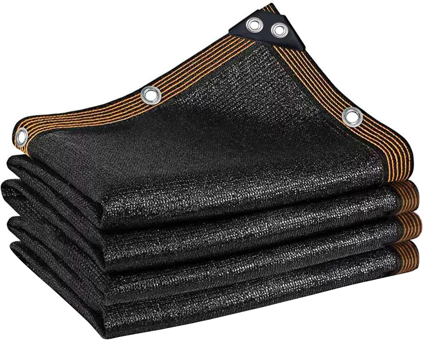 winemana 70% Black Shade Cloth, 6.6 x 10 FT Mesh Tarp with Grommets, Garden Sunblock Shade Cloth Shading Antifreezing for Plants Cover, Greenhouse, Barns Kennel, Patio, Tomatoes
