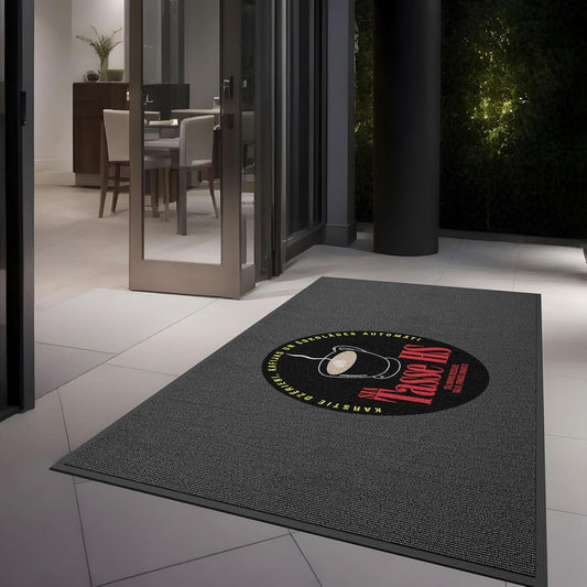 Custom Commercial Personalized Door Floor Mat Entryway Area Rugs Welcome Carpet for Business Home Indoor/Outdoor Non Slip Washable Durable