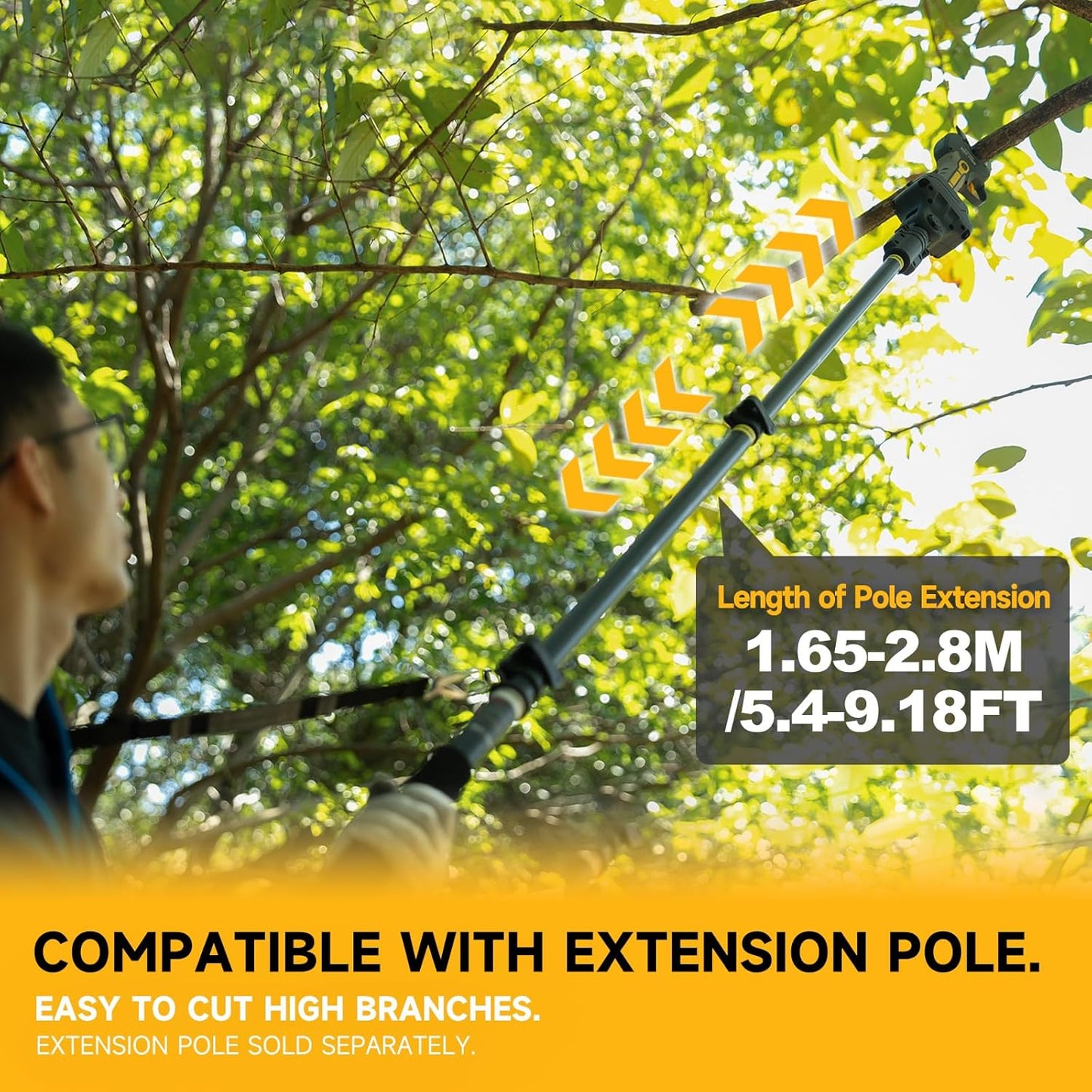 Electric Pruning Shears Cordless for Makita 18V Battery, Professional Electric Tree Pruner Cutter Battery Secateurs 50mm (2inch) SK5 Teflon Blade for Gardening Heavy Duty PR-E50 (Only Body)