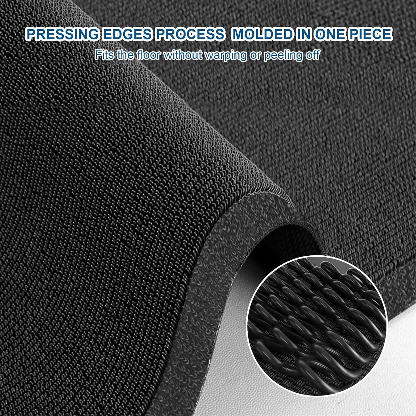 Custom Doormat with Any Logo Size Color Shape Floor Entryway Area Rug Welcome Carpet for Business Home Indoor/Outdoor Non Slip Washable Durable