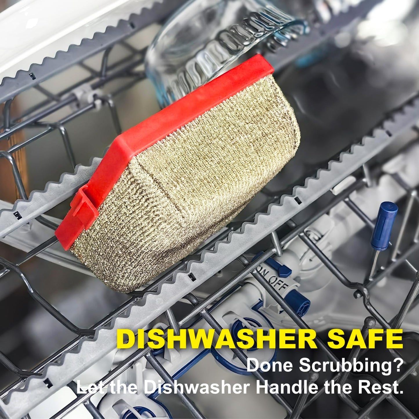 Replacement Brush Head for Steam Cleaning Grill Brush – Bristle-Free Durable Mesh Scrubbing Pad, Tear-Resistant Design, Compatible with EEFINITE BBQ Grill Cleaner