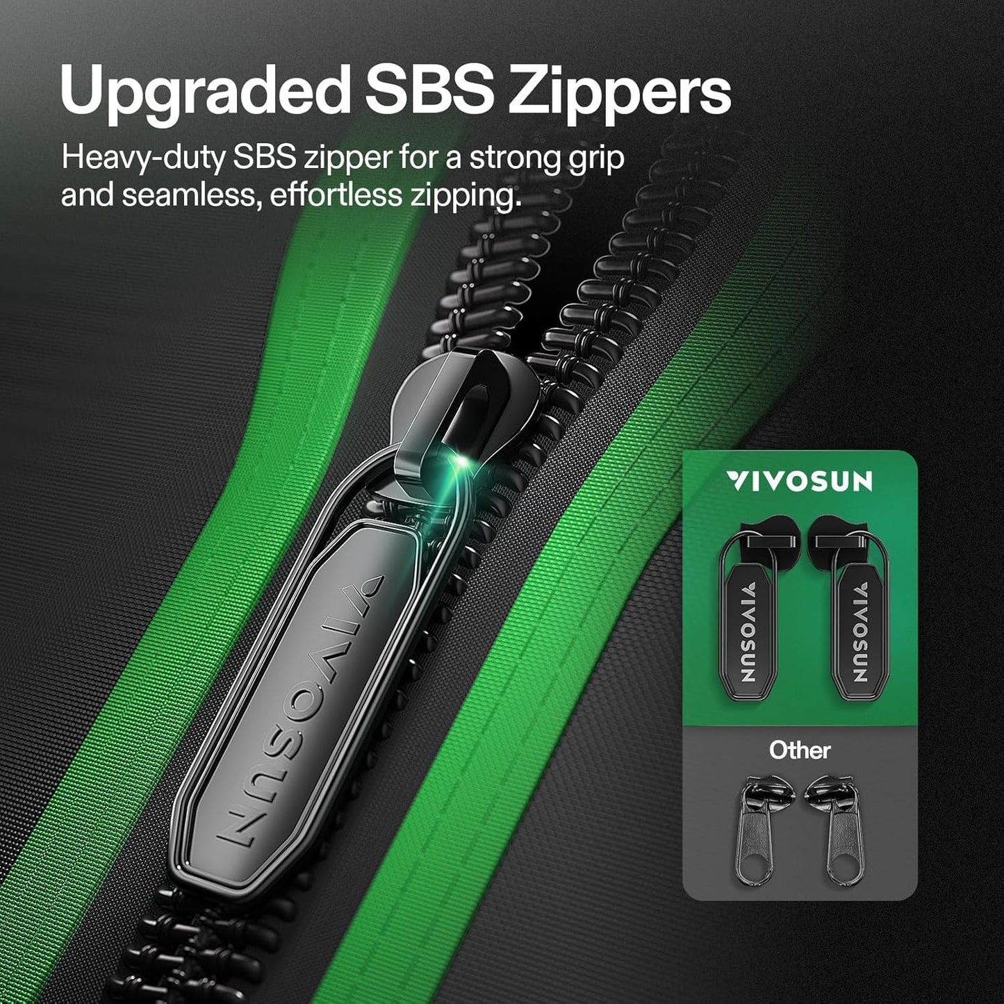 VIVOSUN S448 4x4 Grow Tent, 48"x48"x80" High Reflective Mylar with Observation Window and Floor Tray for Hydroponics Indoor Plant for VS4000/VSF4300