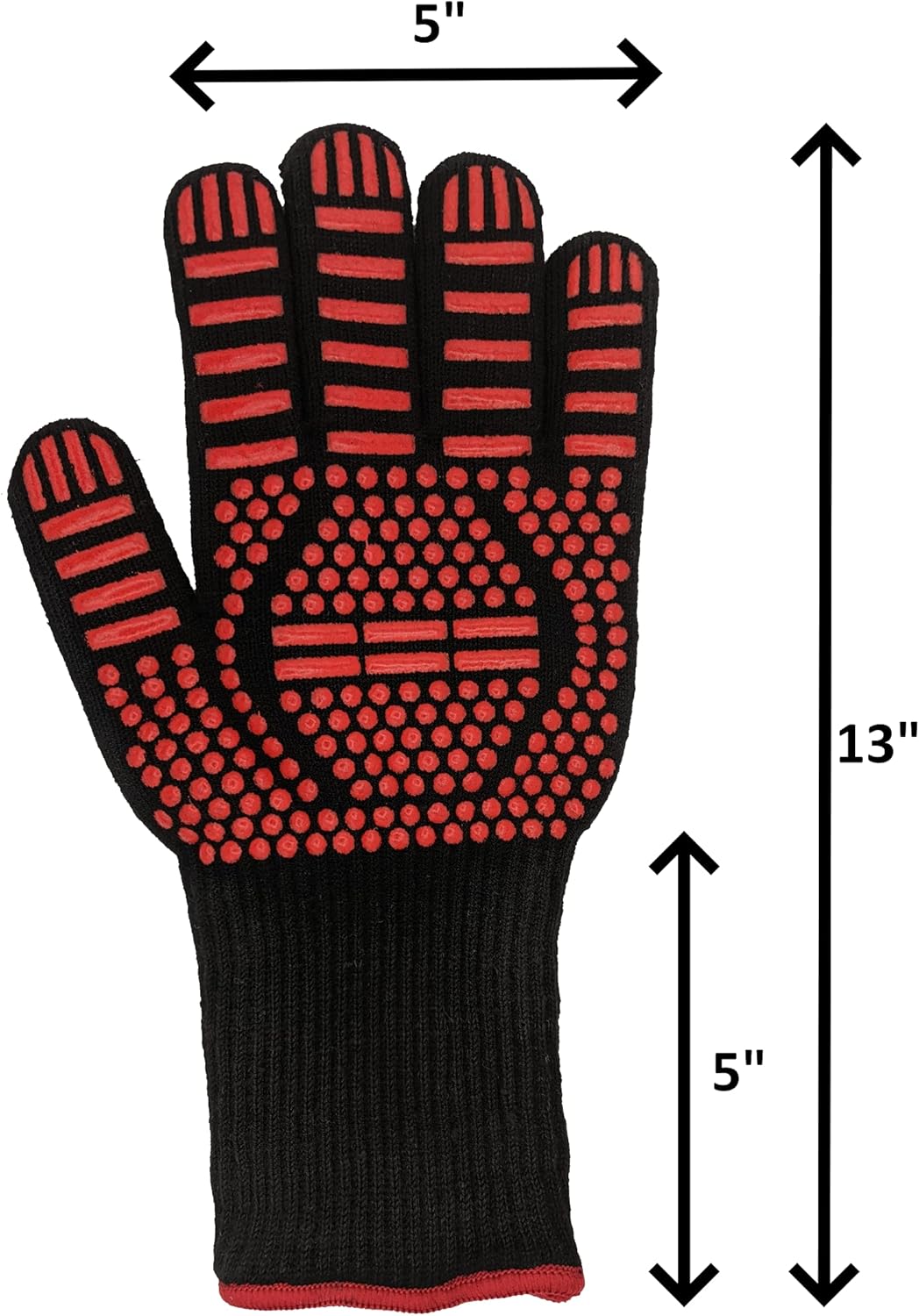 BBQ Smoker Grill Professional Meat Injector Syringe Kit for Smoking with Case, Heat Resistant Non Slip Gloves and Silicone Mop Brush for Turkey Marinade Injection