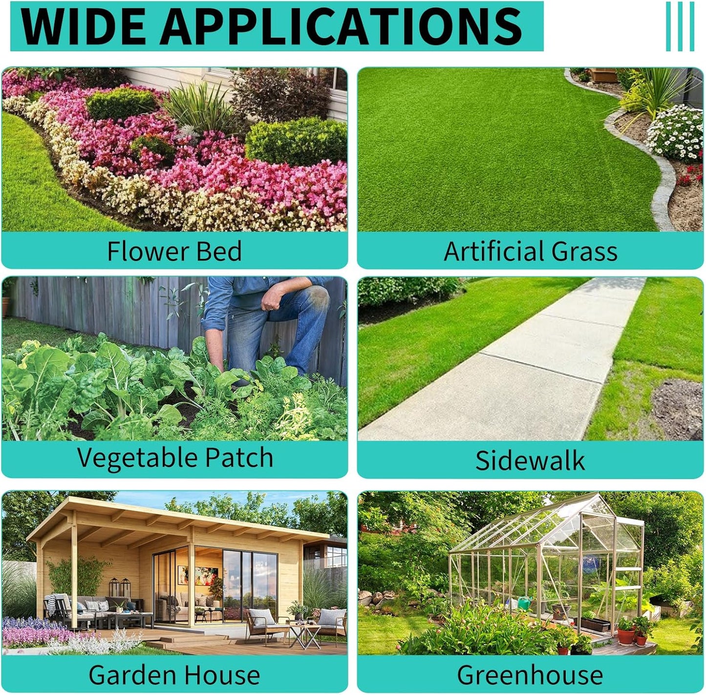 3ftx300ft Heavy Duty Weed Barrier Landscape Fabric – Durable Woven Driveway Garden Cloth for Weed Control, Ground Cover, Landscaping – Long-Lasting Geotextile Fabric – 2.4oz