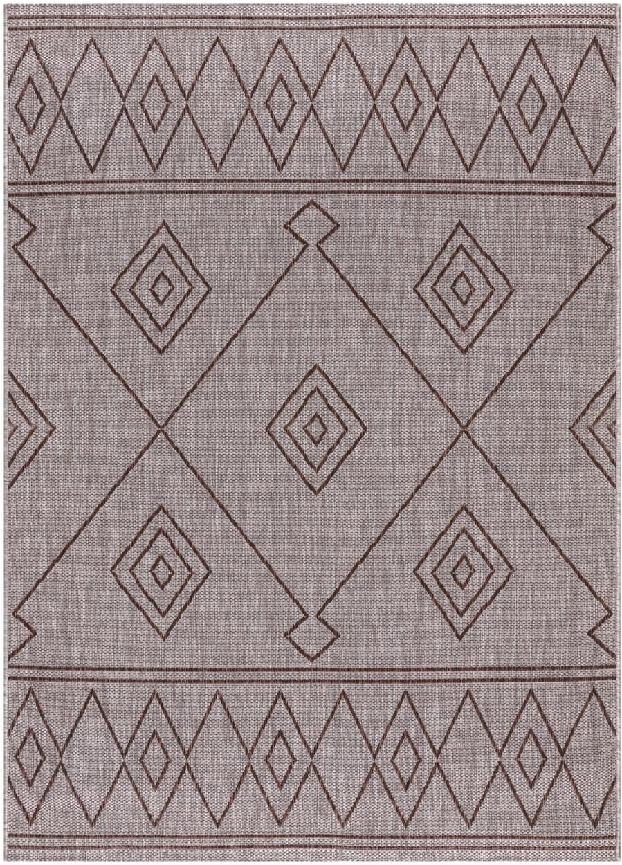 Keen Home Design Terrace Outdoor Area Rug - 12x15 Washable Indoor/Outdoor Rug for Patio, Kitchen, Balcony, Beach, Garden, Deck and Porch, Size: 12'x15'