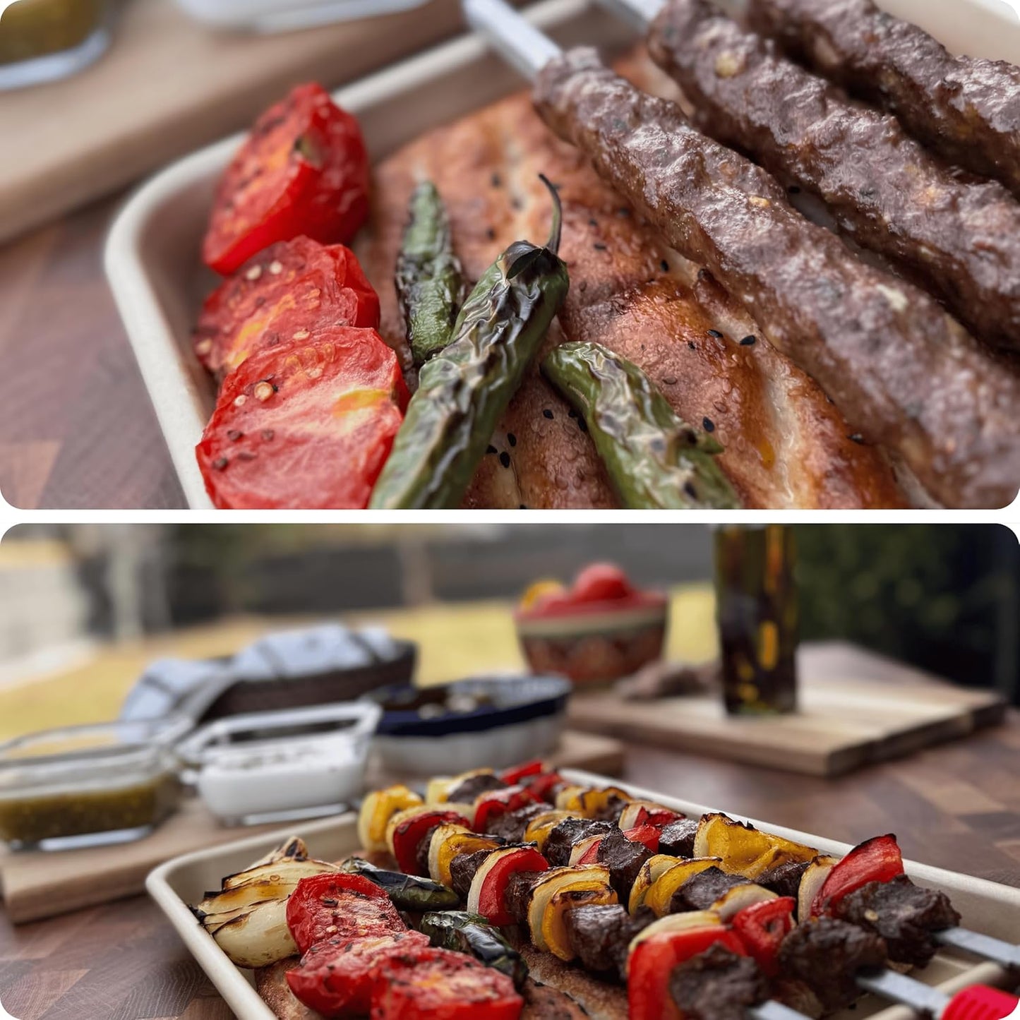 𝗦𝗽𝗶𝗻 𝗚𝗿𝗶𝗹𝗹 Add-On for Charcoal 𝗞𝗮𝗯𝗼𝗯 𝗚𝗿𝗶𝗹𝗹 – Automatic 10-Skewer Rotating System with BBQ Motor. Only works with 𝗞𝗮𝗯𝗼𝗯 𝗚𝗿𝗶𝗹𝗹 by North Grills.