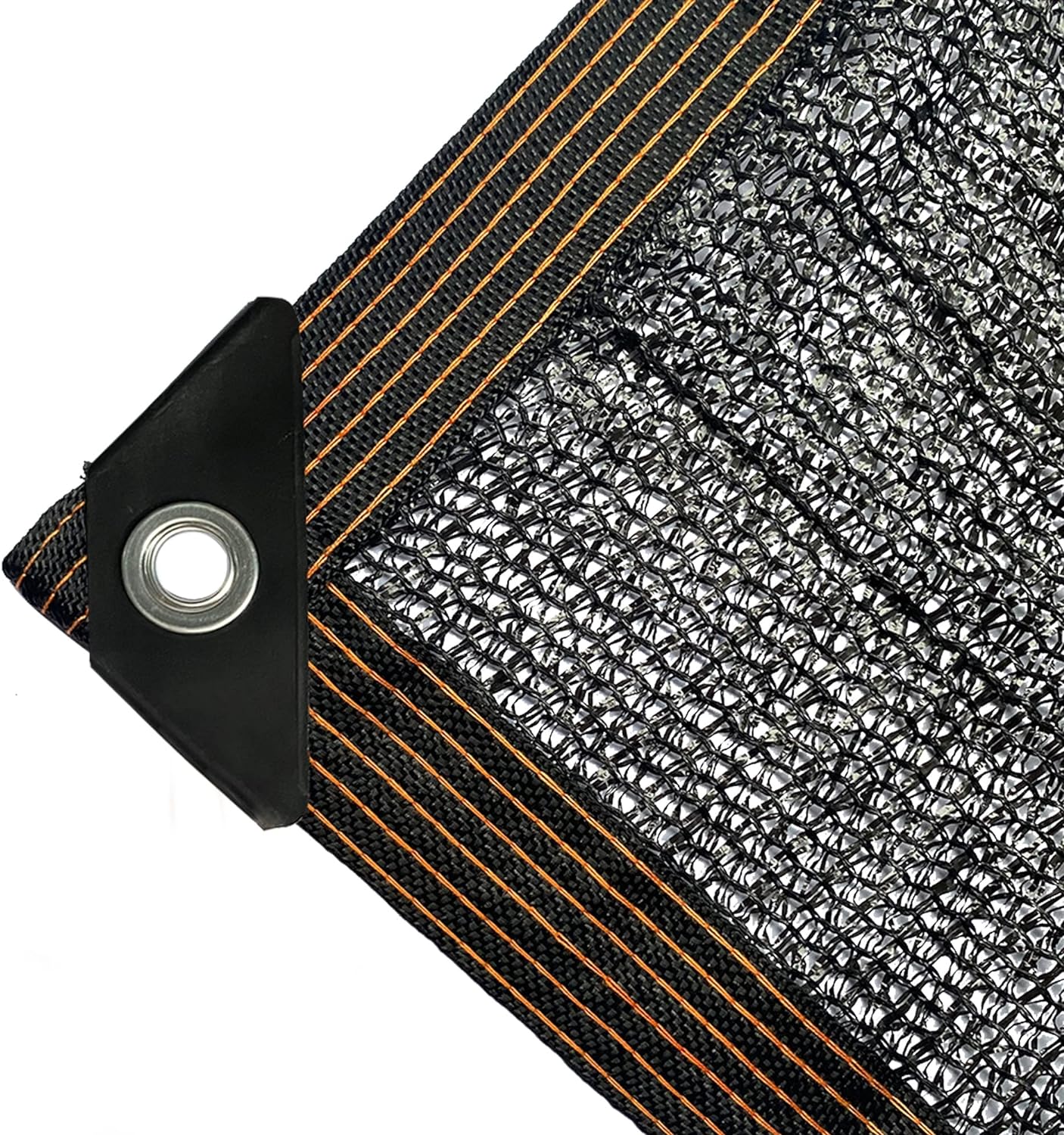 winemana 50% Black Shade Cloth, 14 x 20 FT Durable Mesh Tarp with Grommets, Garden Sunblock Shade Cloth Shading Antifreezing for Plants Cover, Greenhouse, Barns Kennel, Patio, Tomatoes