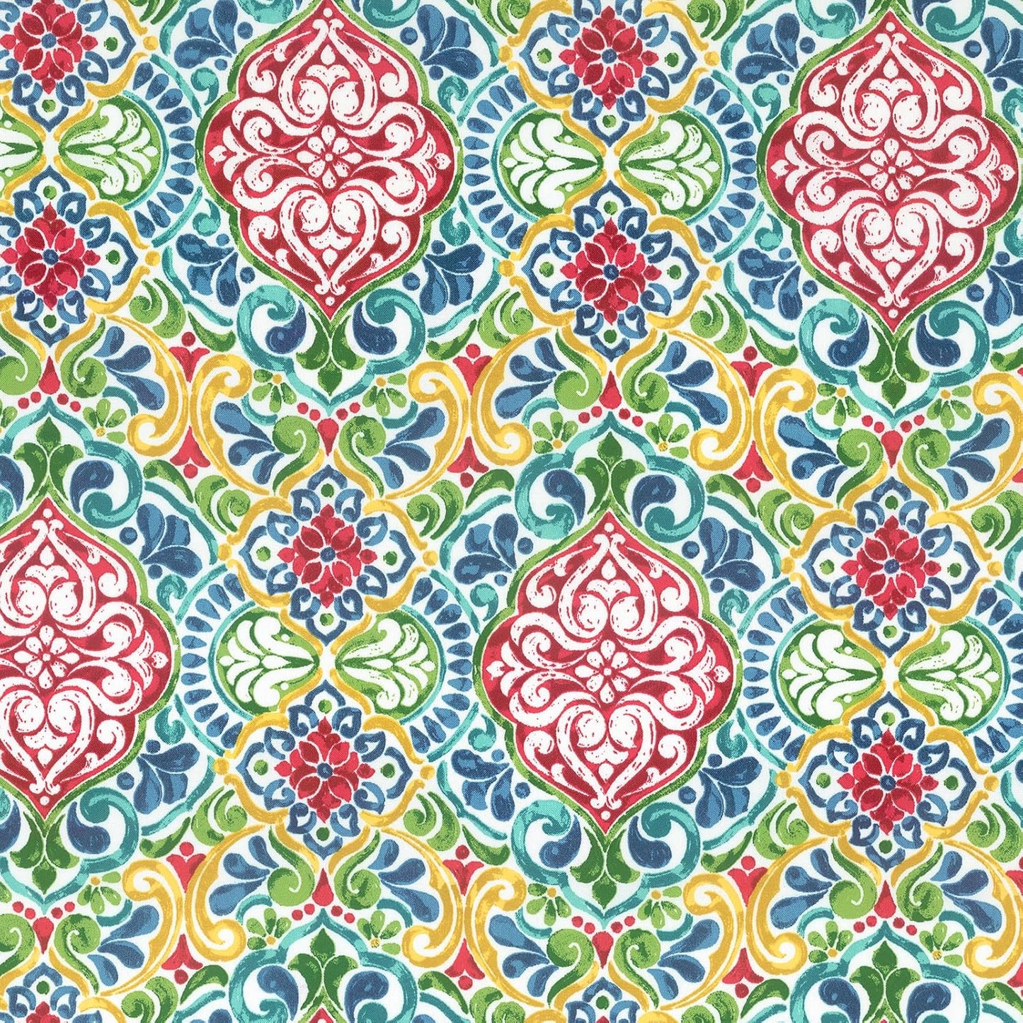 LVTXIII Outdoor Seat/Back Chair Cushion Patio Tufted High Back Cushion, Seasonal Replacement Rocking Chair Cushion with Ties, 22” W x 20D”, Set of 2, Damask Red