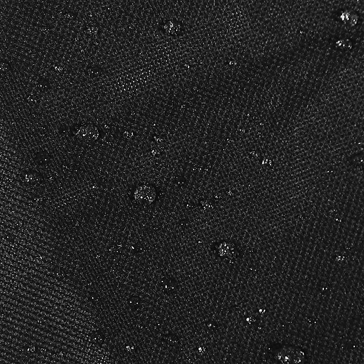 Sunnydaze Round Outdoor Fire Pit Cover - Heavy-Duty 300D Polyester and PVC with Drawstring Closure - Black - 48-Inch