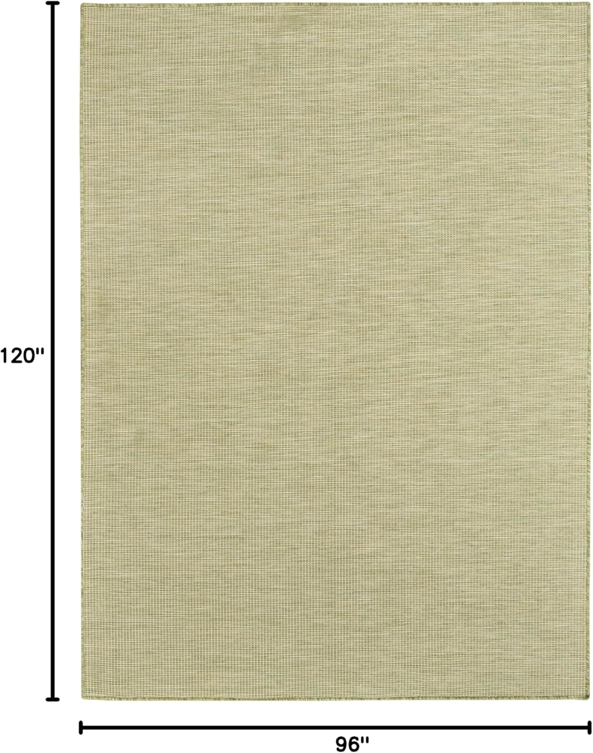 Nourison Home Home Positano 8' x 10' Fabric Green Area Rug