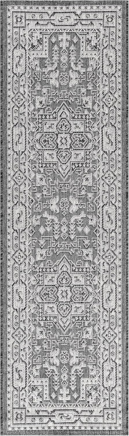 Keen Home Design Terrace Outdoor Runner Rug - 2x6 Washable Indoor/Outdoor Rug for Patio, Kitchen, Balcony, Beach, Garden, Deck and Porch, Size: 2'2"x5'7"