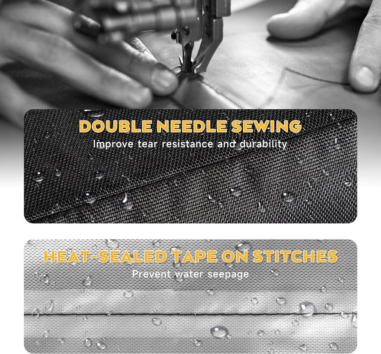 Grill Cover for VEVOR Commercial Electric Griddle, Heavy-Duty 600D Tabletop BBQ Cover for VEVOR 22" Electric Flat Top Grill