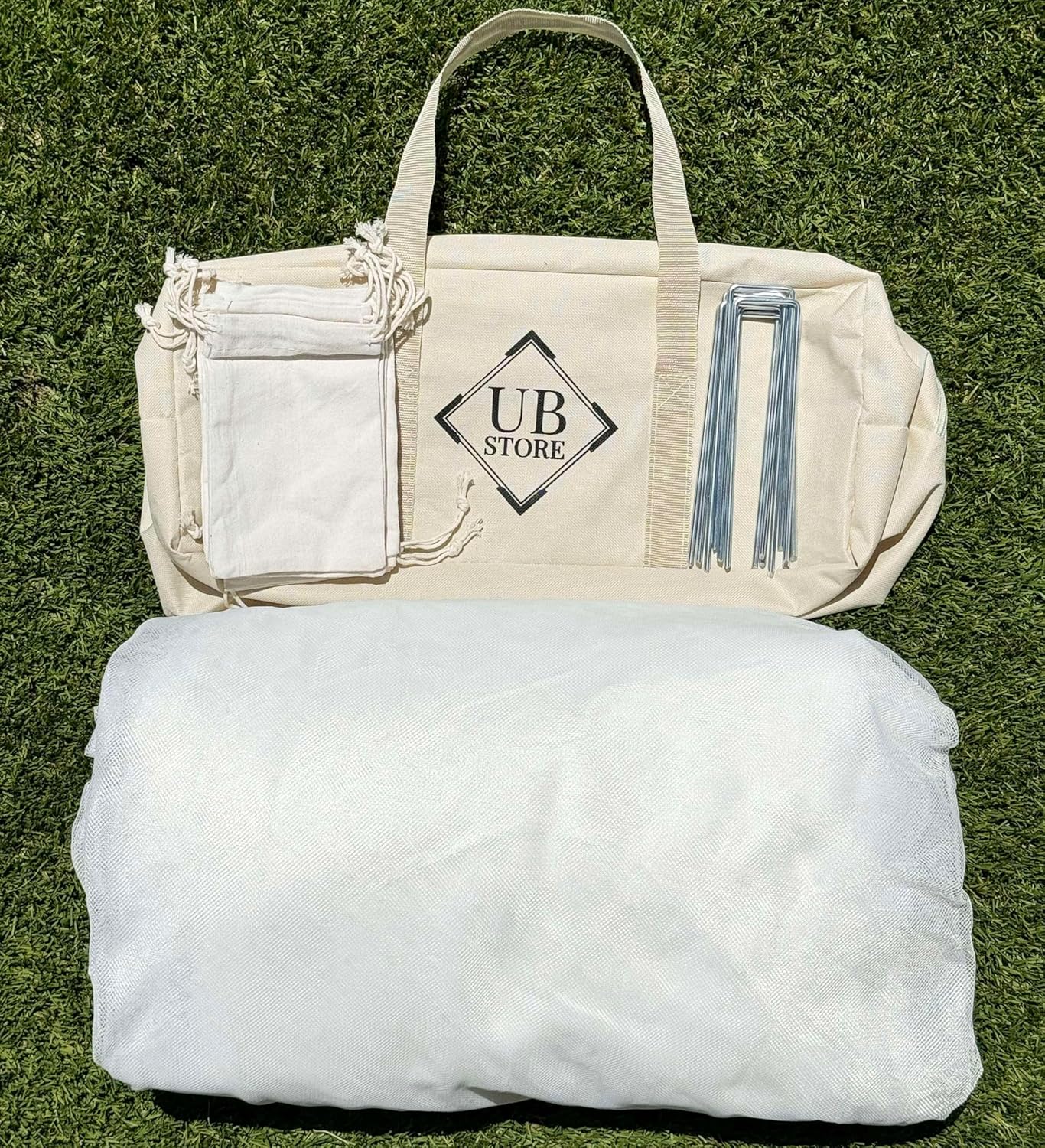 Mosquito Net for Umbrella 11 FT | Large Sizes & Fabric Designed for Outdoors | Insect House Screen Netting for Patio, Porch & Garden Terrace | Outside Canopy Bug & Fly Protection Enclosure