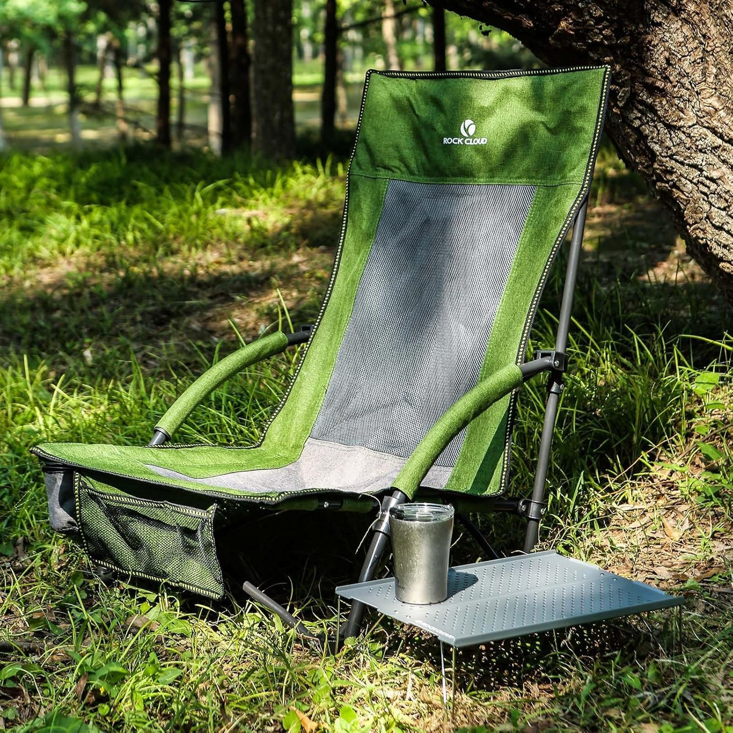 ROCK CLOUD Mini Compact Camping Table Ultralight Folding Table for Backpacking Camp Hiking Beach Picnic BBQ