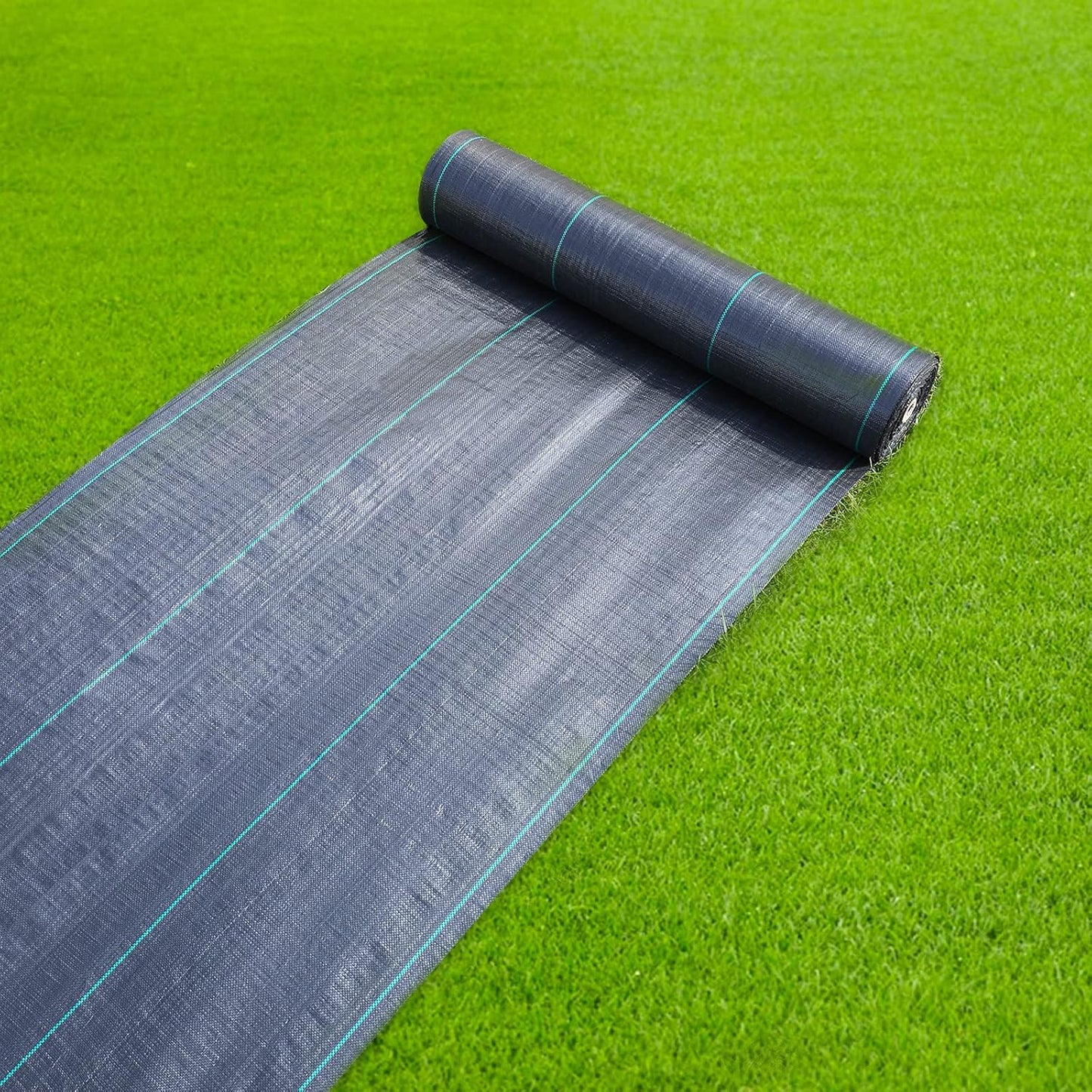 3ftx100ft Weed Barrier Landscape Fabric Heavy Duty, 3.2oz Weed Barrier Fabric, Easy Setup Woven Garden Landscaping Fabric