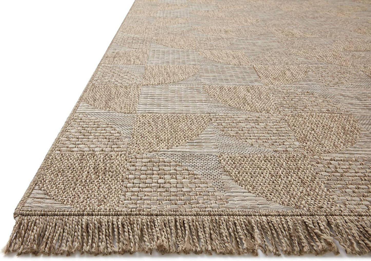 Loloi Dawn Collection Indoor/Outdoor DAW-08 Beige 11'-4" x 15' Area Rug