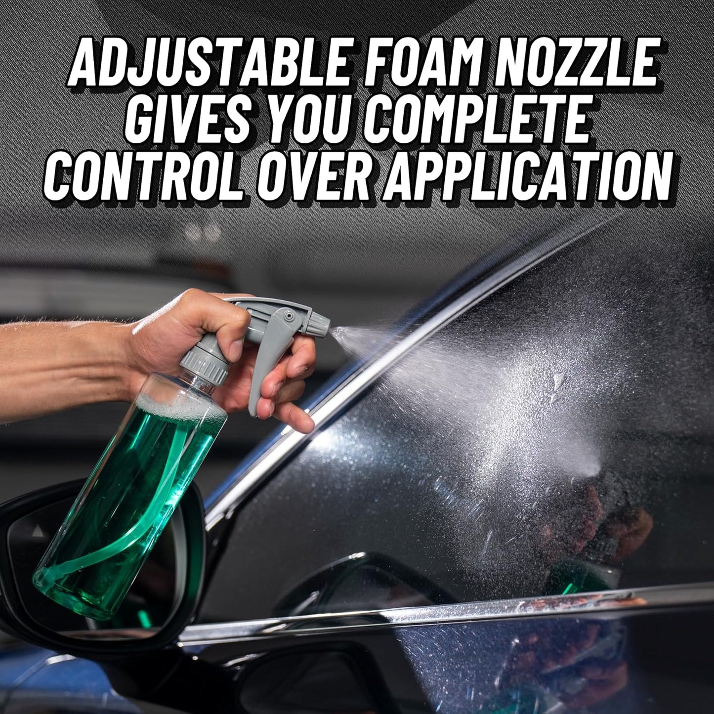 Chemical Guys Acc_121.16HD3 Acc_121.16HD-3PK Chemical Resistant Heavy Duty Bottle and Sprayer, 16 oz, Pack of 3