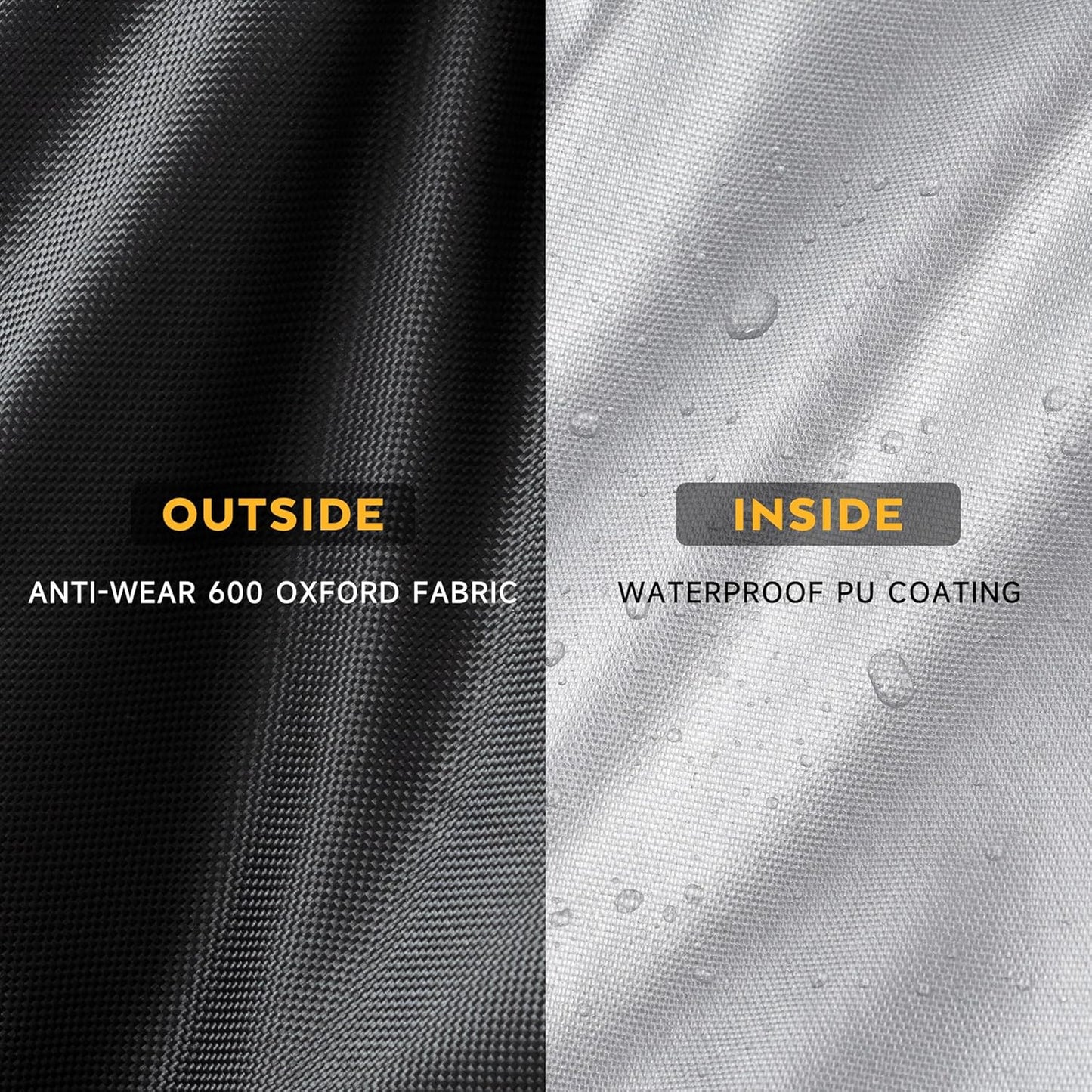 Grill Cover for Magma Boat Grill, Heavy-Duty 600D BBQ Cover for Magma Pontoon Boat Grill