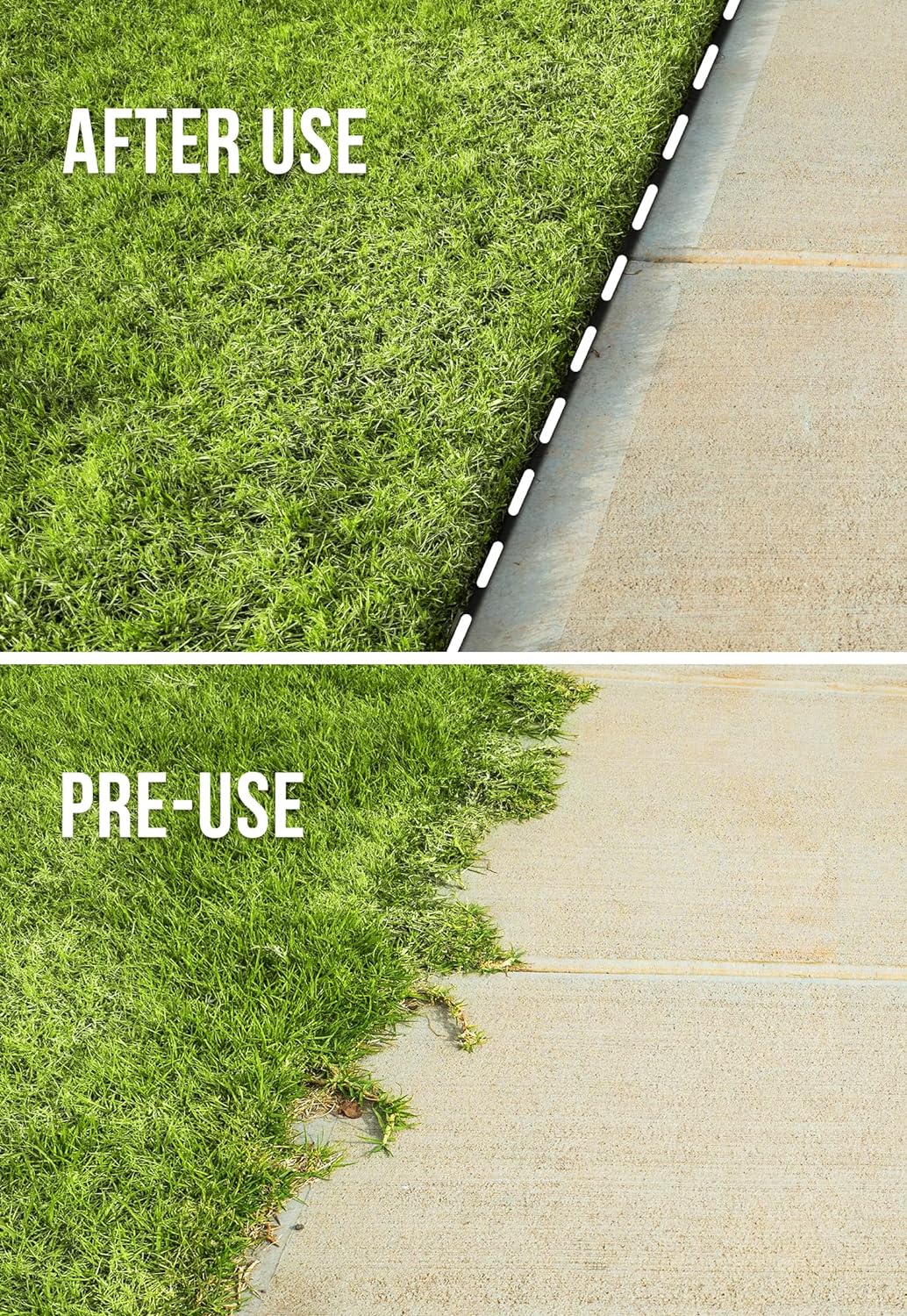 Wild Badger Power Sidewalk Edger Lawn Tool Gas 31cc WB31CCED, Blue