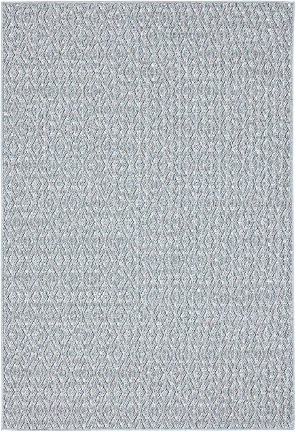 Home Dynamix Tripoli Lydia Modern Indoor/Outdoor Area Rug, Blue/Cream, 3'7"x5'2" Rectangle