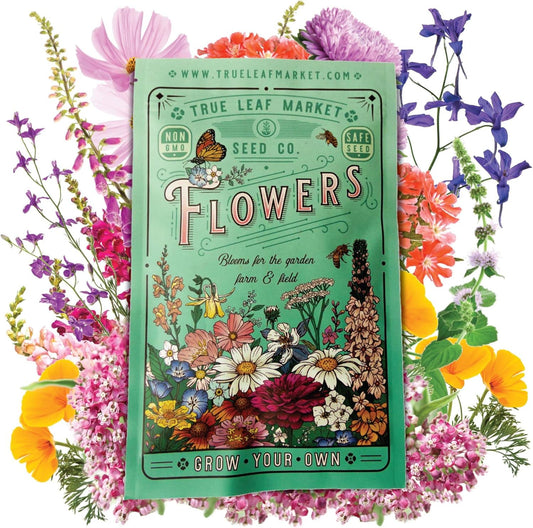 Pollinator Wildflower Seeds Bulk – 5 lb, 3.2 Million+ Seeds – 23 Variety Mix for Hummingbirds & Butterflies – Non-GMO Annual & Perennial Flower Seed for Planting
