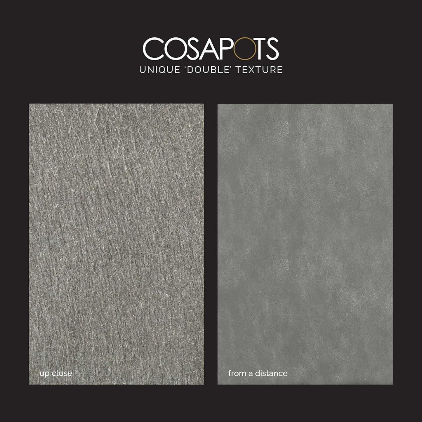 Orbo Large Planter – Fiberglass Indoor/Outdoor and Weather-Resistant Globe Planter (Grey Stone, 35.4" D x 31.3" H)