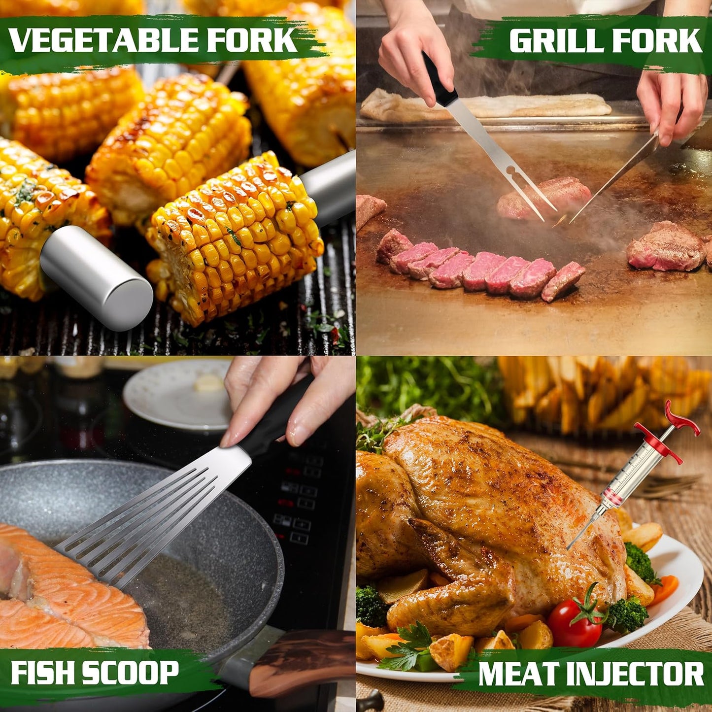 134 Pcs Griddle Accessories Kit for Blackstone - Perfect Flat Top Grill Accessories for Outdoor, Professional Round Melting Dome with Cast Iron Smash Burger Press for Barbecue.