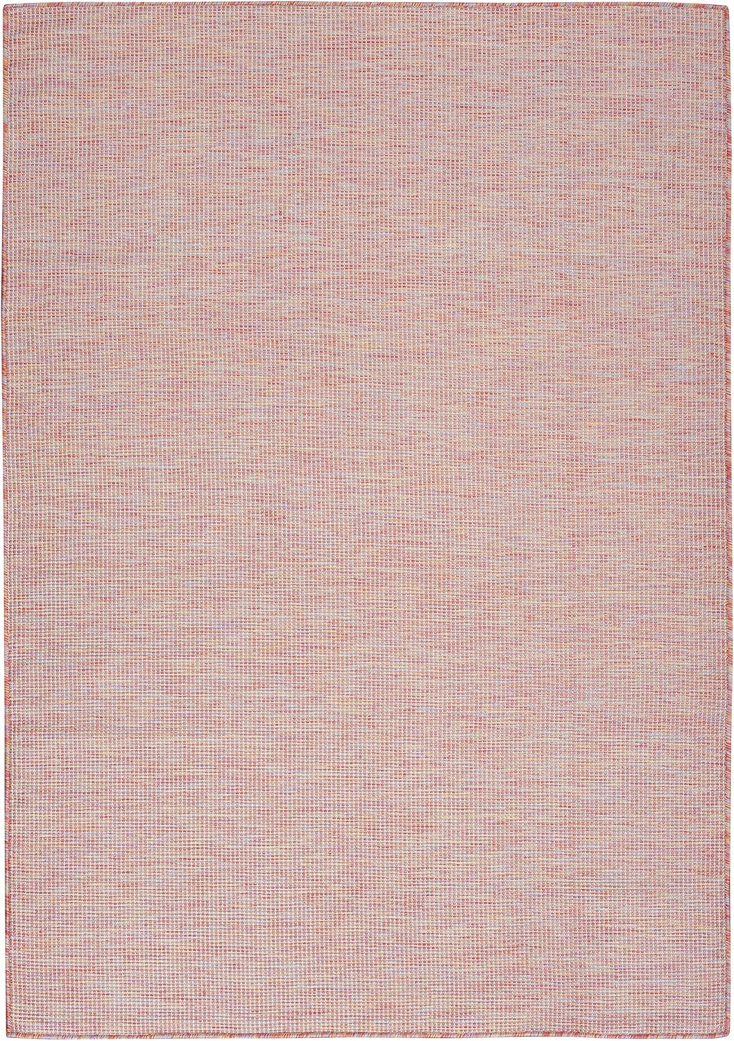 Nourison Home Positano Indoor/Outdoor Rainbow 3' x 5' Area Rug, Easy Cleaning, Non Shedding, Bed Room, Living Room, Dining Room, Backyard, Deck, Patio (3x5)