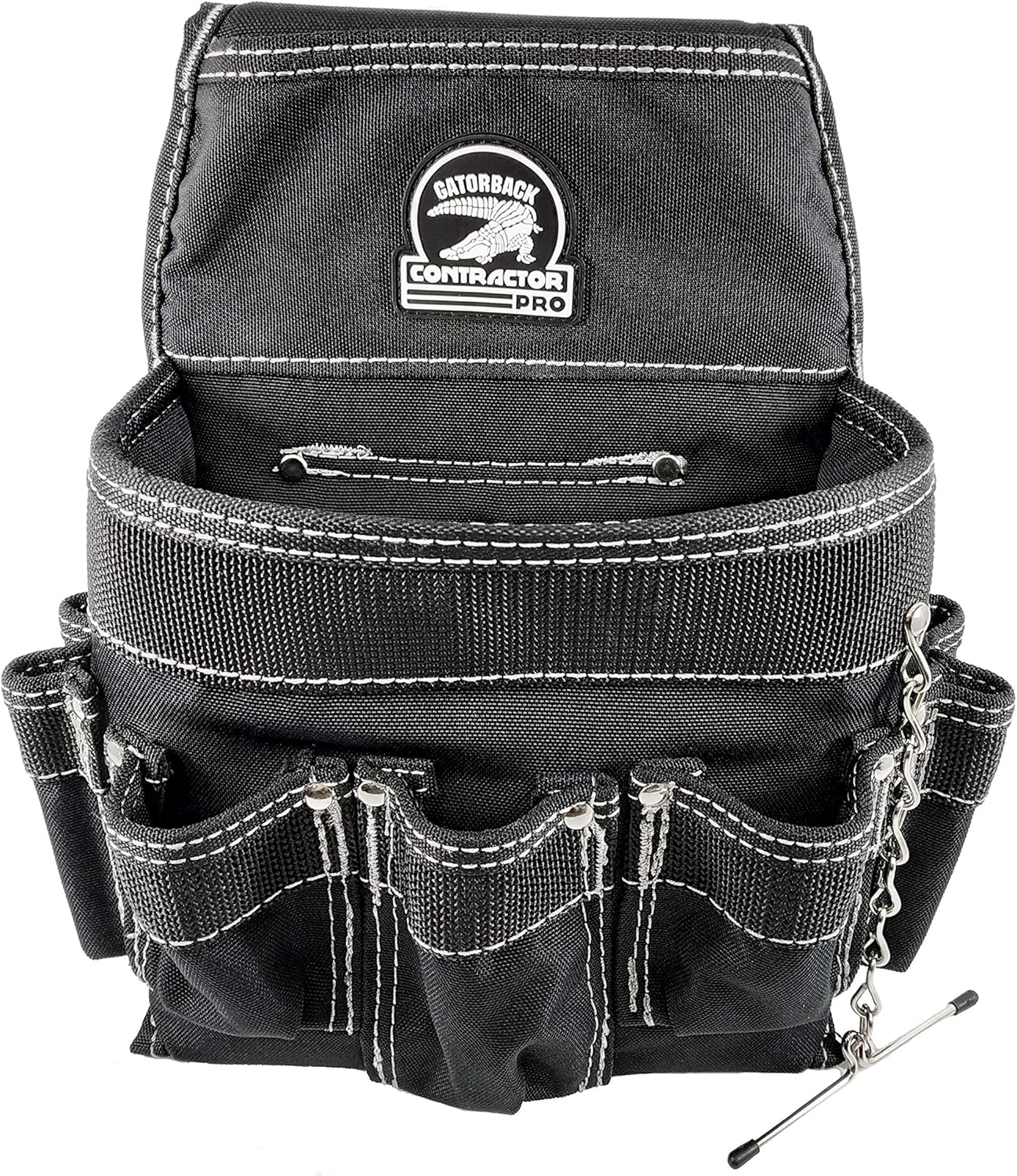 B240 Electrician's Combo with Pro-Comfort Back Support Belt. Heavy Duty Ventilated Work Belt (Small 26-30 inches)