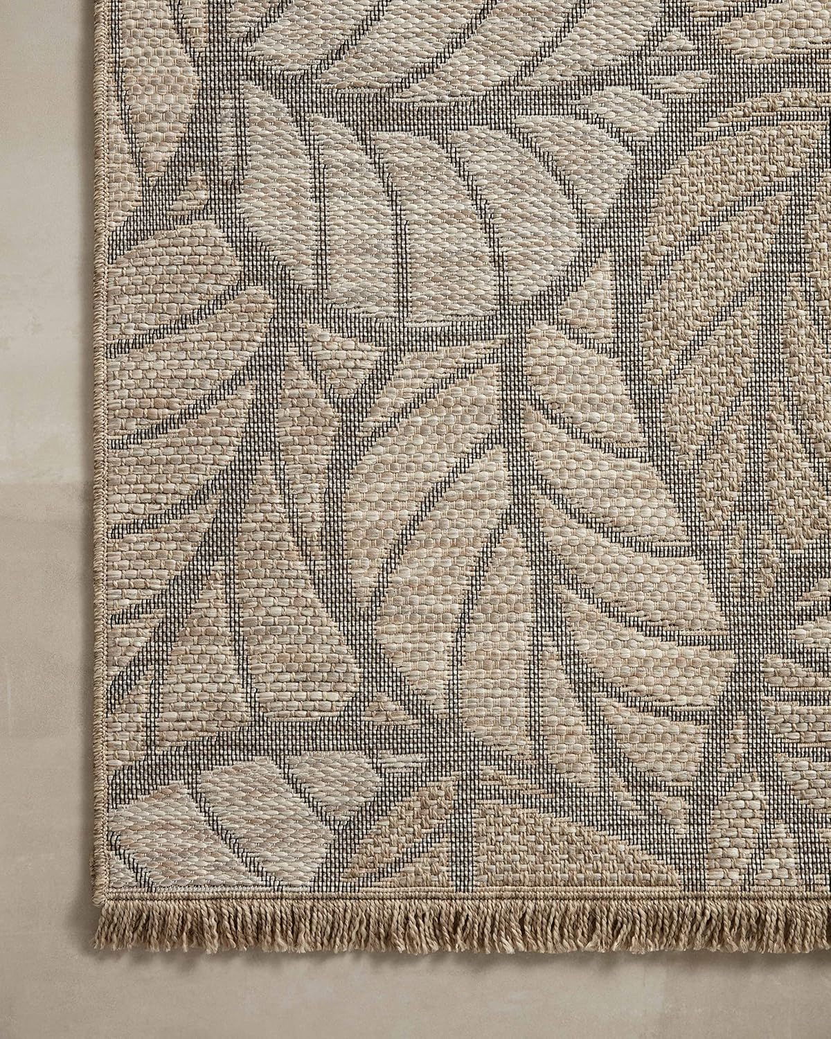 Loloi Dawn Collection Indoor/Outdoor DAW-05 Taupe 2'-3" x 10'-0" Runner Rug